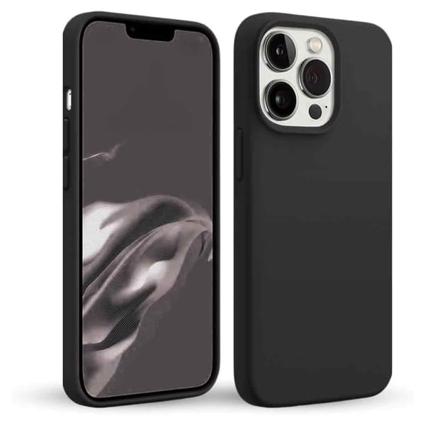 TPU-kotelo iPhone 14 Prolle - Musta, ohut ja suojaava