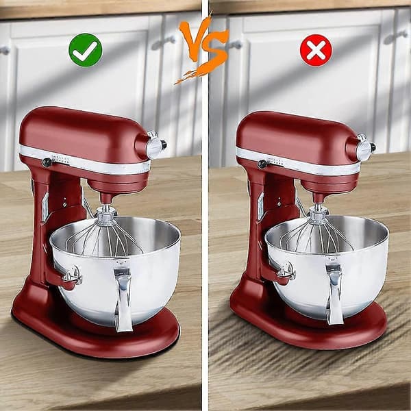 Glidemåtter til røremaskine, køkkenmaskine glidemåtter til Kitchenaid 4,5-5 Qt vippehoved røremaskine