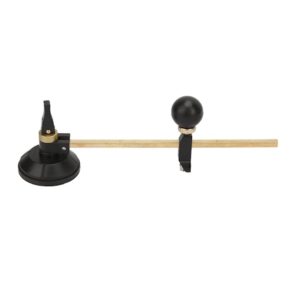 Glascutter med 6 hjul, kompas, cirkelskærer med sugekop (40 cm)