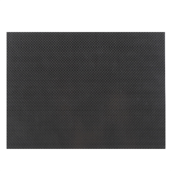 Hög hårdhet Twill kolfiberplatta arkplåtmaterial med blank blank yta Ljus 200x300x0,5mm