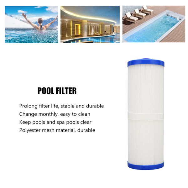 Poolfilter Polyester Mesh Barnfilter Element Ersättning för Pleatco PWW50L