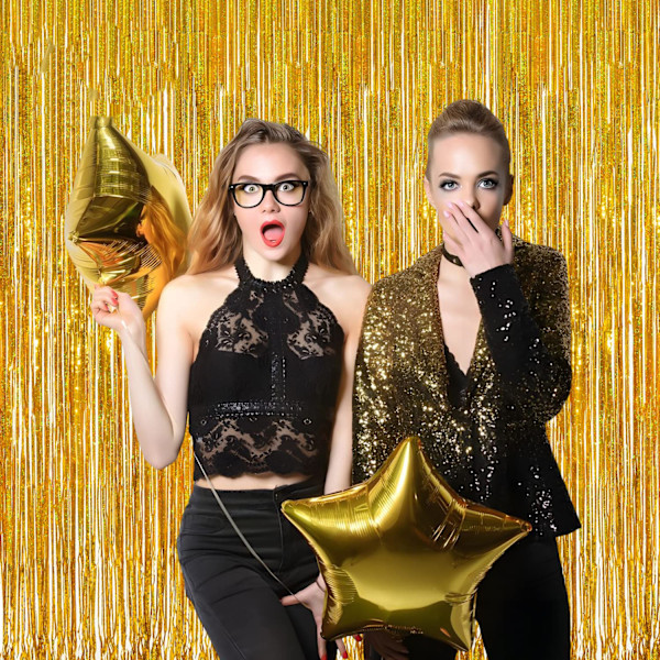 Fotobås Bakgrund, Ljusrosa Glitter 1 M X 2,5 M, Lätt att Applicera för Eventfesttillbehör