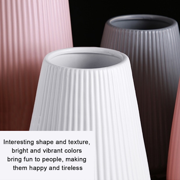 Keramisk Vase, Moderne Hjemmedekorasjon Porselen Vase Blomster Vase