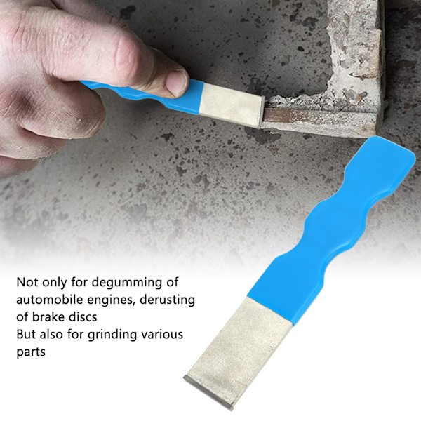 1‑1/4 tommer Skrabere Blå Ergonomisk Håndtag Tungsten Carbide Spids Bærbar Universal til Pakninger Rustfjernelse