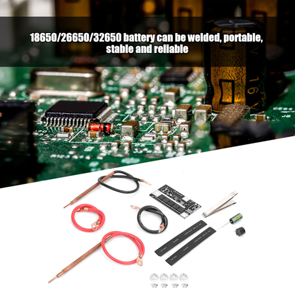18650 / 26650 DIY Bärbar 12V Batterilagrings Punktsvetsmaskin Pennpunktsvetsmaskin Utrustning