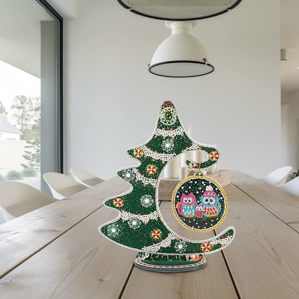 Juldekoration, mörkgrönt julgran