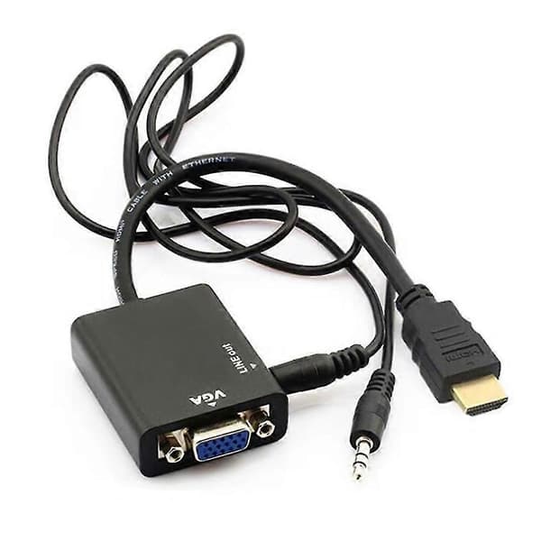 Vga Til -kompatibel Konverter Computer Til Tv Adapter Kabel Tv Hd Kabel Support Med Lyd