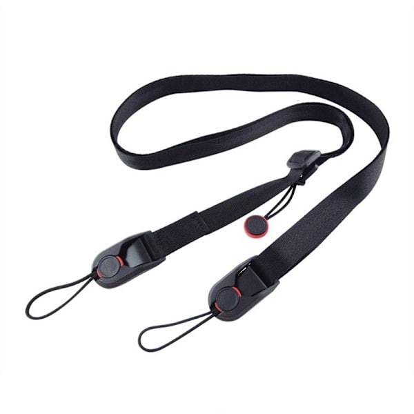 Kamerarem Leash Svart