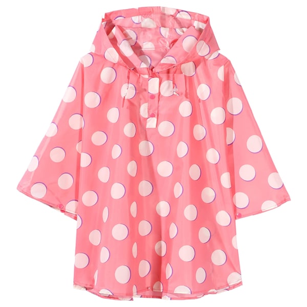 Regnponcho Barn Vattentät Baby Flickor Pojkar Fällbar Ultralätt Cykel Utomhus för 85-150cm