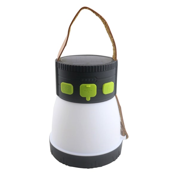 Solarlampe Campinglanterne Genopladelig Multifunktionel LED med