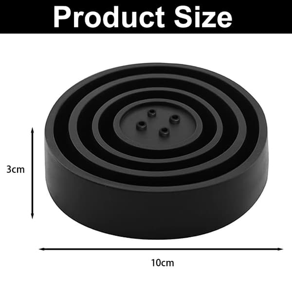 2 st svarta 90 mm LED-strålkastar gummiskal förseglat dammskydd