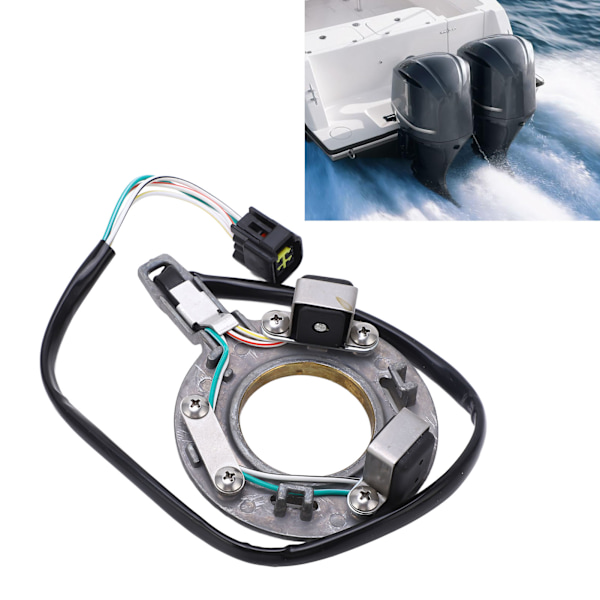 Pulser Coil Assy Trigger Base 688 85580 12 00 Følsom pasform til Udenbordsmotor 90HP 90ETLH‑JD 1987 CDI Magneto