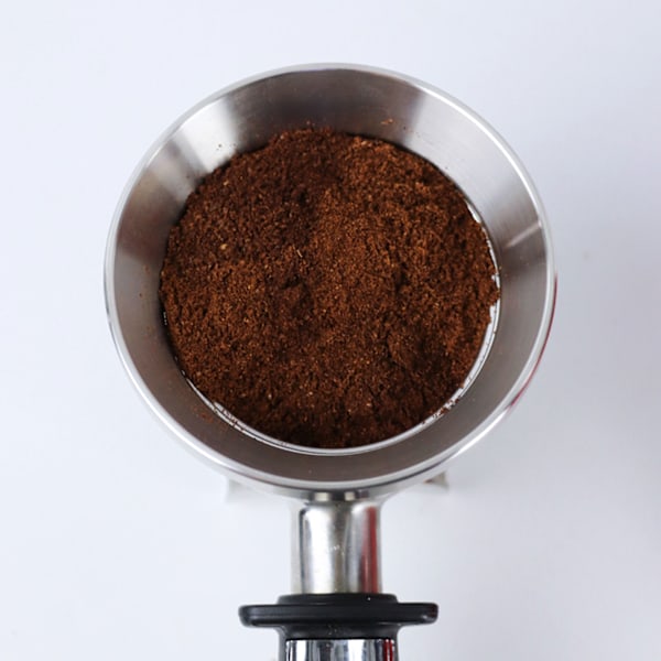 54mm Doseringstratt med Magnetisk Rostfritt Stål Kaffe Pulver Dosering Ring för Kaffemaskin