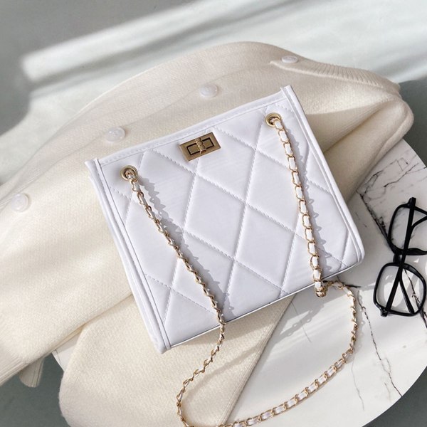 Snygg handväska, dam crossbody väska, konstläder