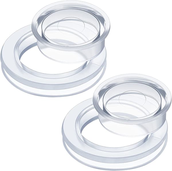 2 tommer 2 sæt terrassebord paraply hul ring og hætte sæt silikone