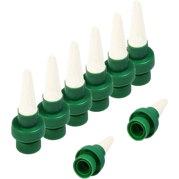 Automatisk växtbevattning i keramik med självbevattningspikar för blommor och droppbevattning, bevattningssystem för inomhus och utomhus, 12-pack