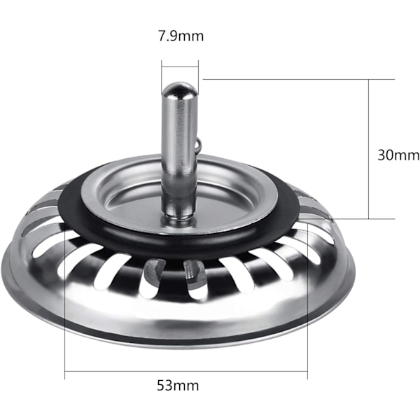 Allastiskunkki 80 mm, 1 kpl korikunkki allasjäte