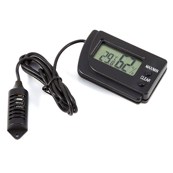 Mini Digital Temperatur- och Fuktighetsmätare Inkubator Husdjur Hund Sköldpadda Kläckningsägg Sensor Den