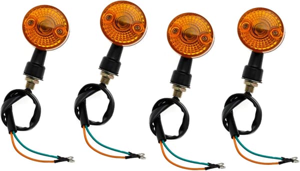 Motorcykel Blinkers Indikator Lampa 12V Universal
