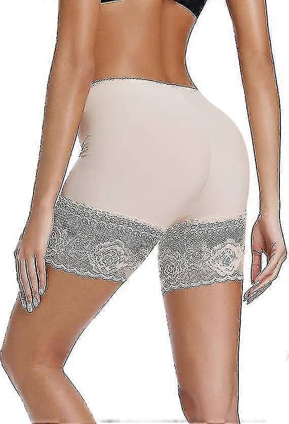 Anti-skavshorts för kvinnor, underkläder med spets för lår