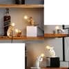 Sjarmerende Muse Skrivebordslampe, Elegant Resin Sittende Musebelysning Forbedrer Ethvert Rom