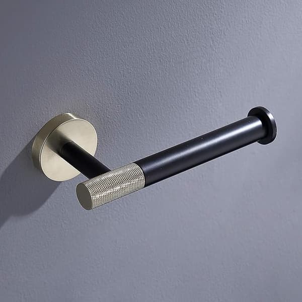 Toiletpapirholder i rustfrit stål, vægmonteret papirholder Bru
