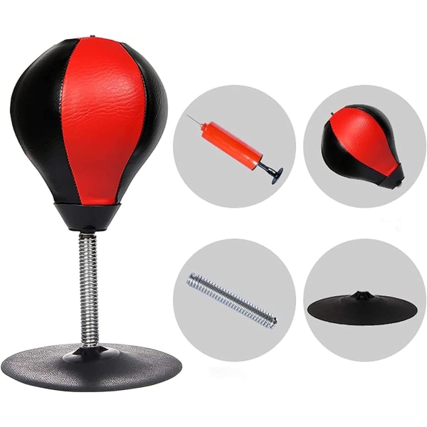 Punschboll med sugkopp - Stress Buster Desktop Punching