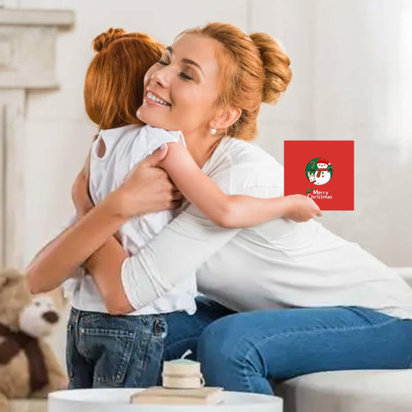 Julekort i 3D - Simpel Jul