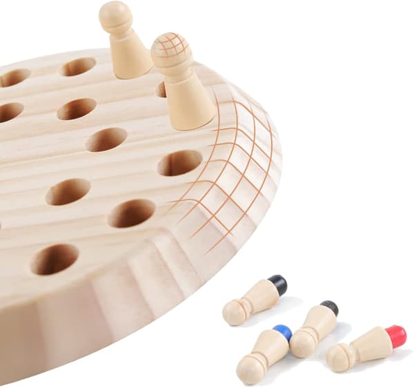 MinnesSchack, Montessori leksaker 4 år, brädspel, minnesspel