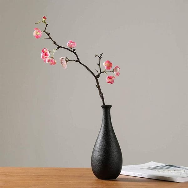 Modern Heminredning, Enkel Elegant Design Robust Förpackning Keramisk Mini Vas Set För Heminredningsentusiaster