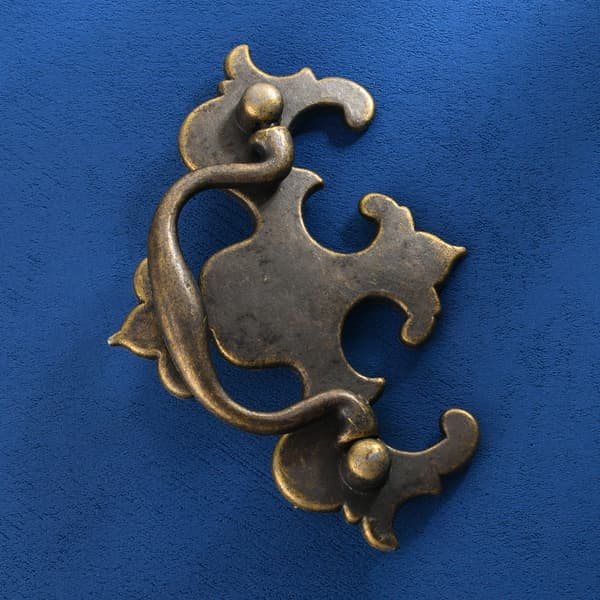 2-delt sett med antikk bronse, 10,9 cm senter til senter hengende ca