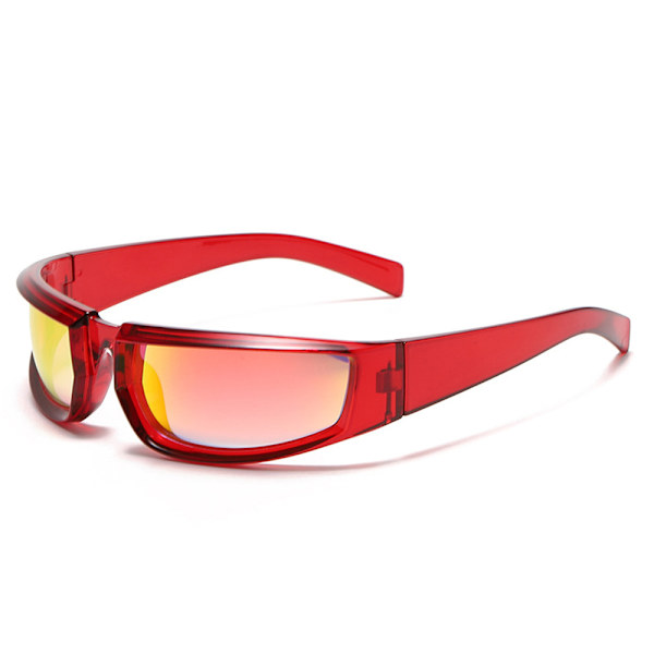 Brilleramme 135mm*125mm, pc-linser, cykelbriller personlighedstrend