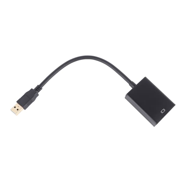 USB 3.0 til HD Multimedia Interface-adapter Støtter 1080P Driverfri USB 3.0 Multi-skjermkabel for TV-er Bærbare datamaskiner