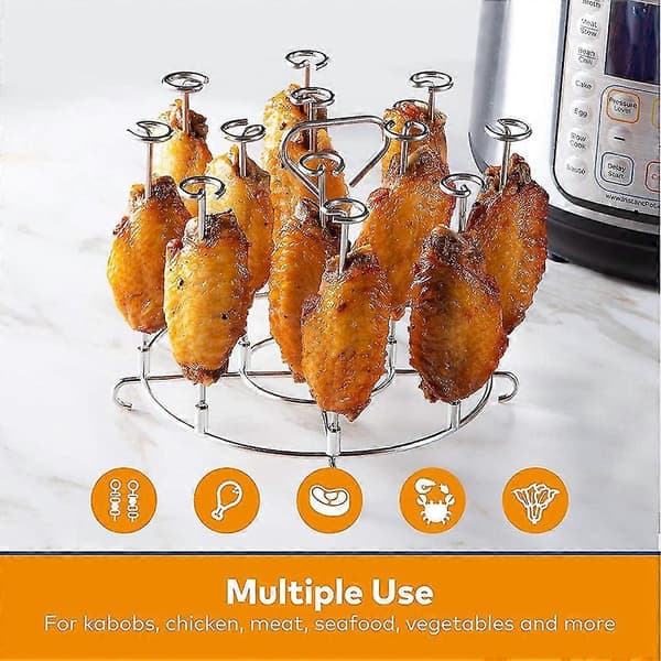 Spydstativ Kompatibelt Med Gryde 6 Quart Tilbehør Til Airfryer Sprød Låg