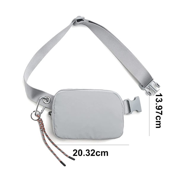 Crossbody-väska med justerbar rem Liten axelväska för