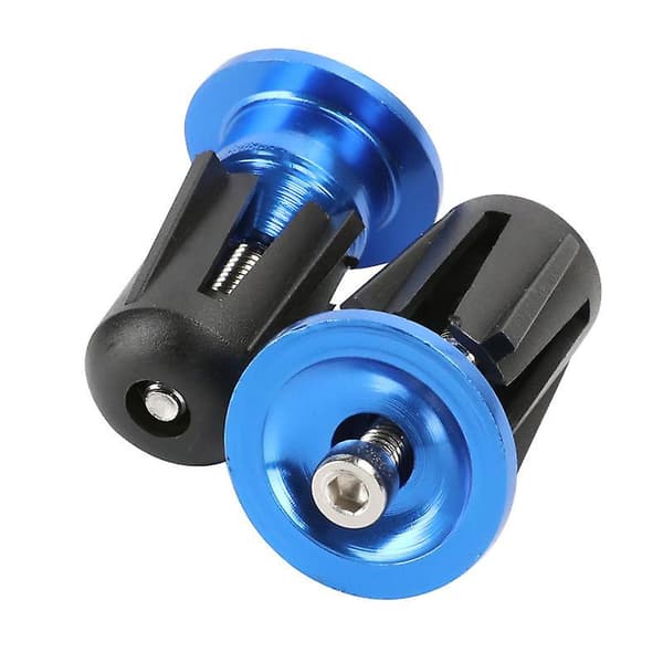 Styreendestykker i aluminium (2 stk)