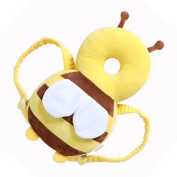 Gul Bee-formad Baby Head Protection Backpack Cushion Toddler Infant Safety Head Protector Pad