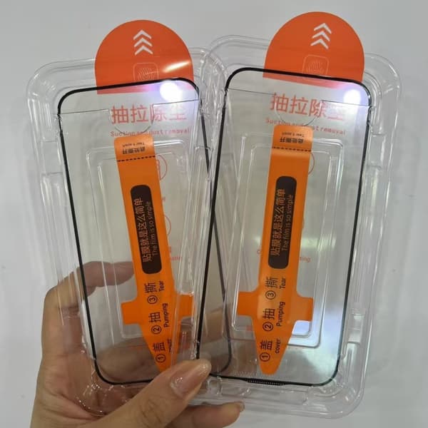 Skärmskydd i härdat glas för iPhone 16 Pro – dammresistent och enkel att installera – 2-pack