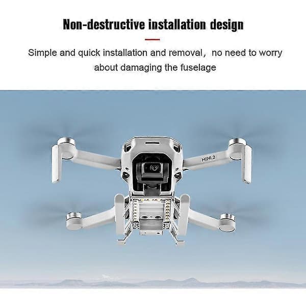 Dronetilbehør, for Mini 2 Drone Landing med nattlys for bryllup, bekjennelseslanding