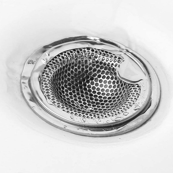 2 st diskhossil, rostfritt stål anti-igensättningsnät