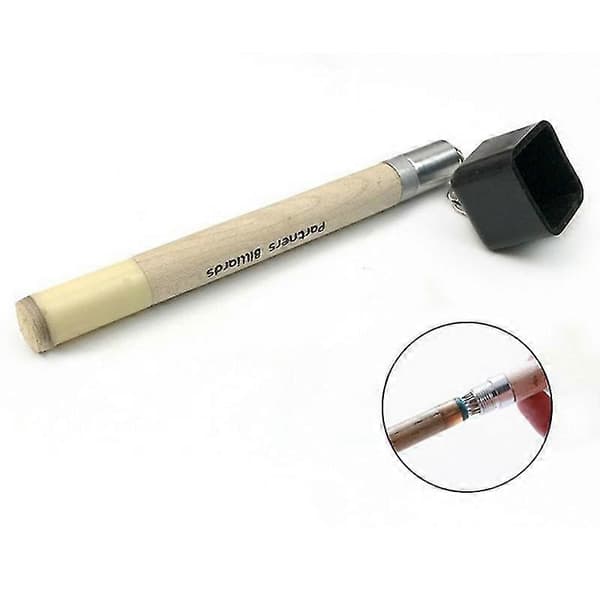 2-i-1 Lomme Kritt Holder Prep Stick Biljard Snooker Pool Cue Tip Pricker Verktøy