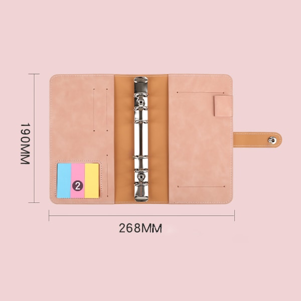 Budget Notebook Budget Notebook med film, A6 Budget Lösbladsmapp Pengkuvert Kuvertväg, Budget Notebook Pengarrangör, Pengarbesparing