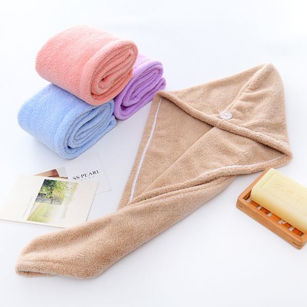 2-pack handduk för hårturban, hårturban för blött hår, torkande hår