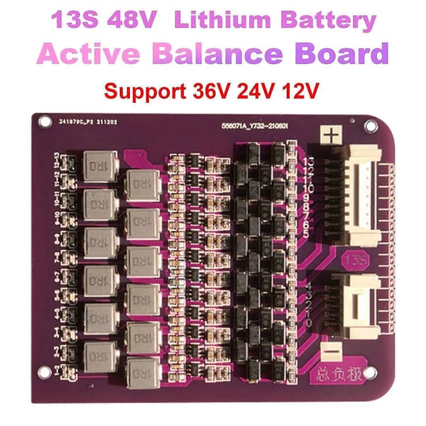 13s 48v Po4 Ternär Aktiv Ba-kort 36v 24v 12v Pr