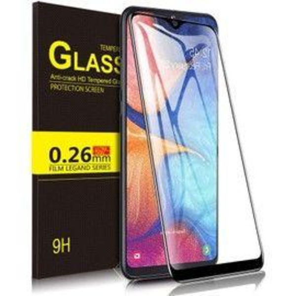 Härdat glas för Samsung Galaxy A20e, [9h hårdhet] [Fullständig täckning] [Hd Clear] Härdat glasskydd för Samsung Galaxy A20e 2019 Smartphone (Svart)