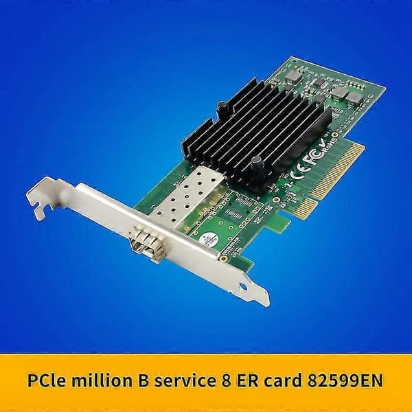 Pci-e X8 Ethernet Netværkskort 10 Gigabit Fiber Server Adapter X520 10gbe Enkelt Sfp+fiber Lc For I