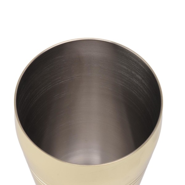 Cocktail Shaker 304 Rostfritt Stål Mixer Drink Shaker för Hem Bartending Kit Bar Verktyg 510ml Guld