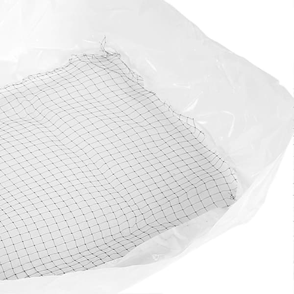Set med 10 återanvändbara och hållbara kattlådepåsar