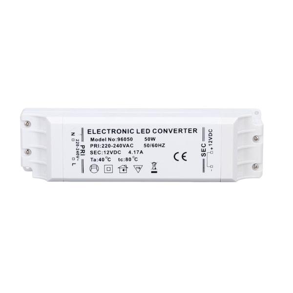 LED-ohjain 50W 12V 4.17A Virtalähde LED Vakiovirtaohjaus Virtalähde AC 220V