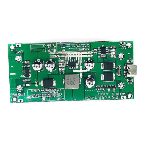 15W 3A High-Ups18650 Boost Lataus 5V Lataus Ja Purku Ups Keskeytymätön